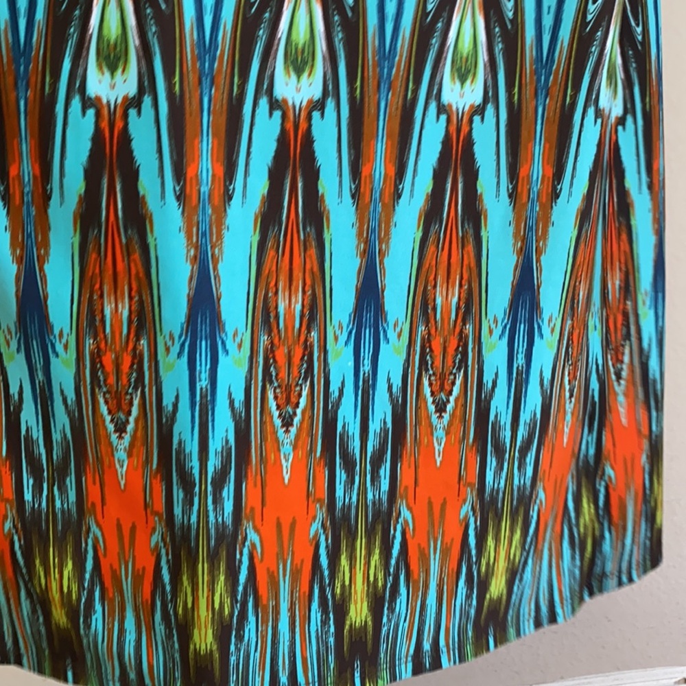 Sexy maxi dress 2X with neckline beaded detail - Picture 3 of 4